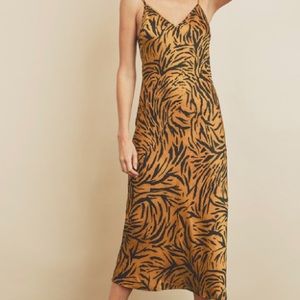 Maxi Dress Forum Eye of the Tiger Slip Dress Size small